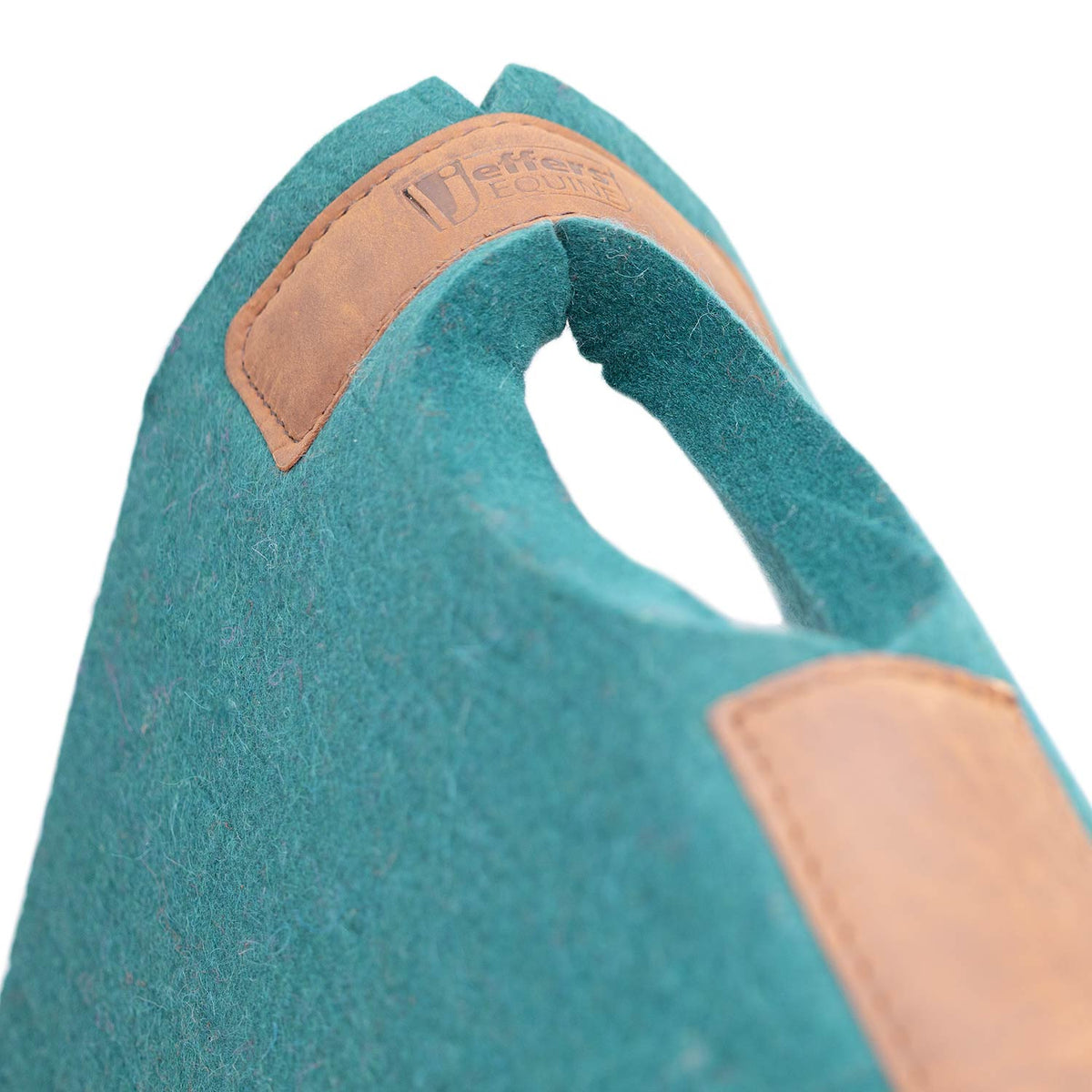 Manta de Silla de Montar Jeffers WoolLuxe 100% Lana Equina – Acolchada, Transpirable y Amortiguadora