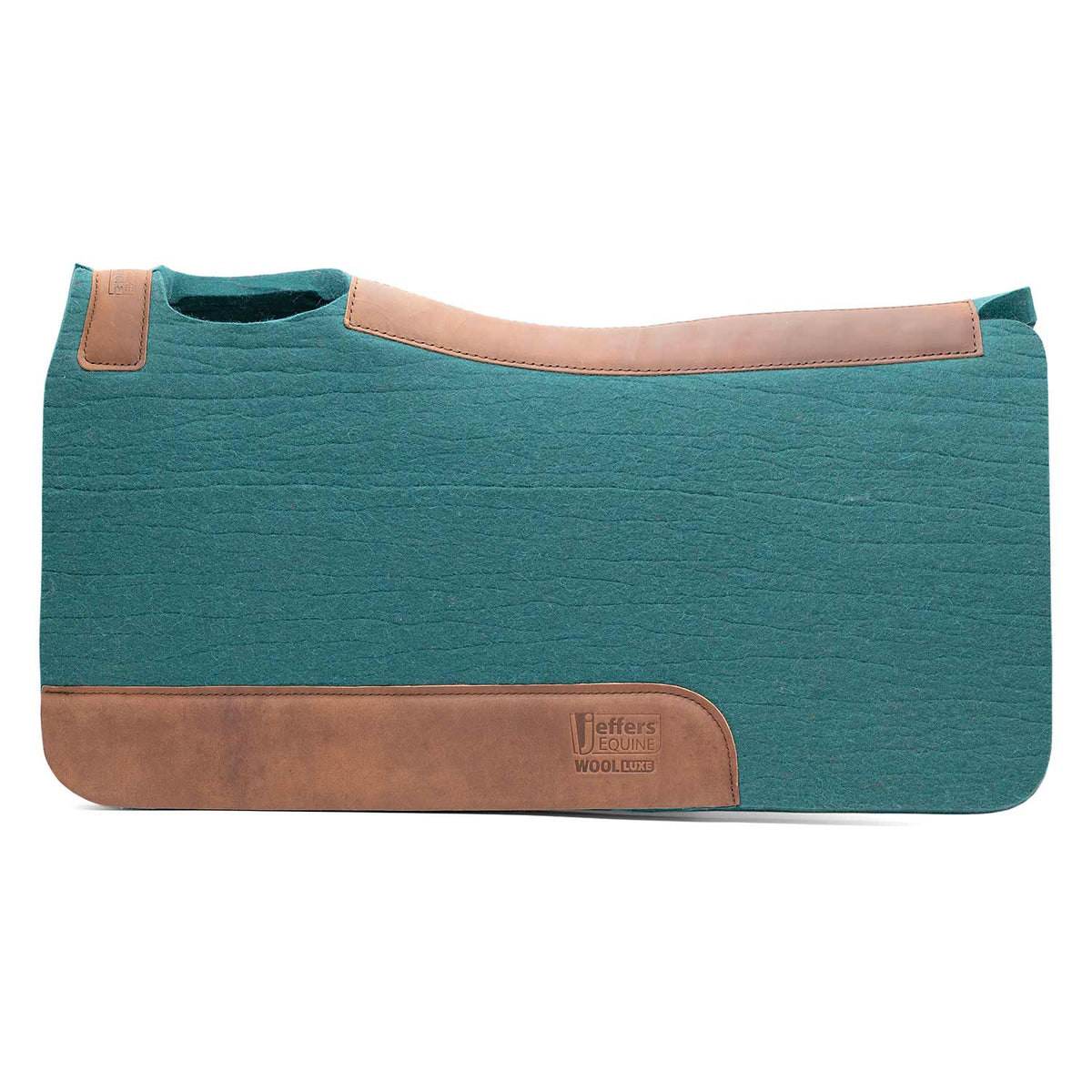 Manta de Silla de Montar Jeffers WoolLuxe 100% Lana Equina – Acolchada, Transpirable y Amortiguadora
