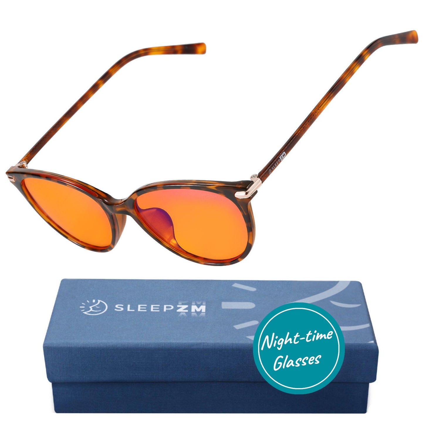 Night-time Jen Tortoise Light Blocking Glasses
