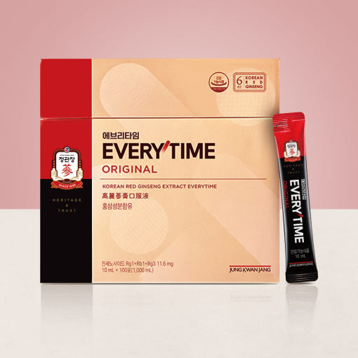 [Jung Kwan Jang] Korean Red Ginseng EveryTime 10mg*100Packs