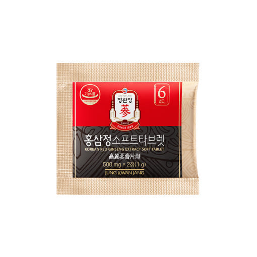 [Jung Kwan Jang] Korean Red Ginseng Extract SOFT TABLET 500mg*60ea(30g)