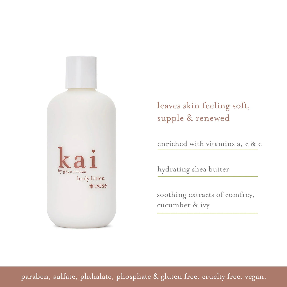 kai Rose Body Lotion 8 oz