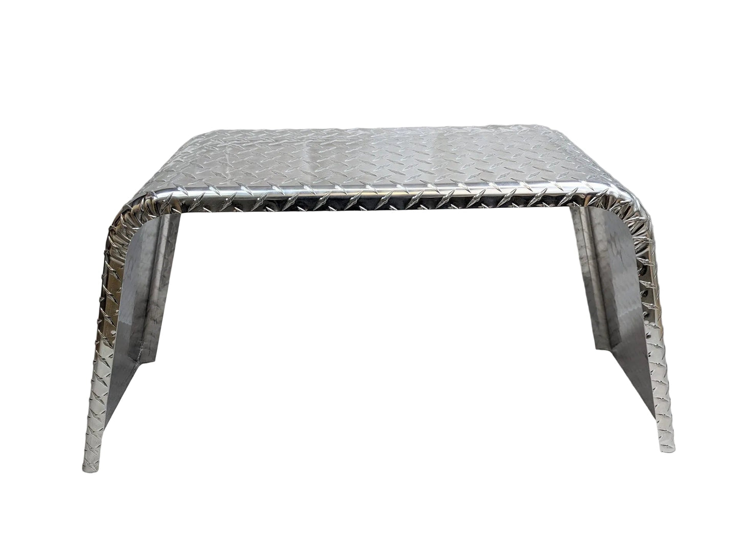 Kampco A6701 Aluminum Single Axle Trailer Fender – 36" x 19" Diamond Plate | .063 Aluminum