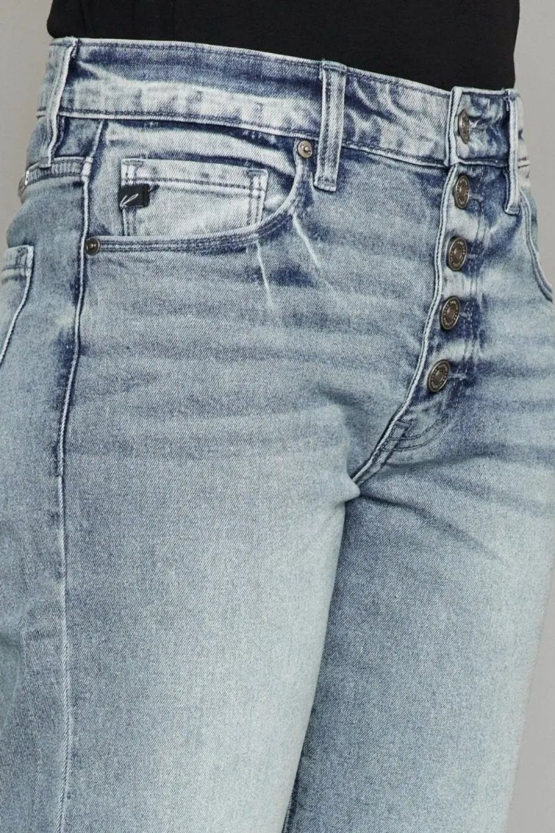 Sweaters Trendsi Kancan Jeans + High Waist + Everyday Wear + Cropped Jeans + Raw Hem