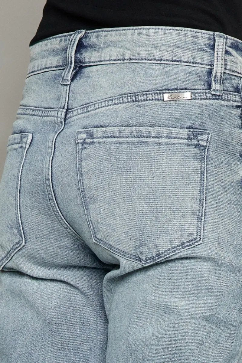 Sweaters Trendsi Kancan Jeans + High Waist + Everyday Wear + Cropped Jeans + Raw Hem