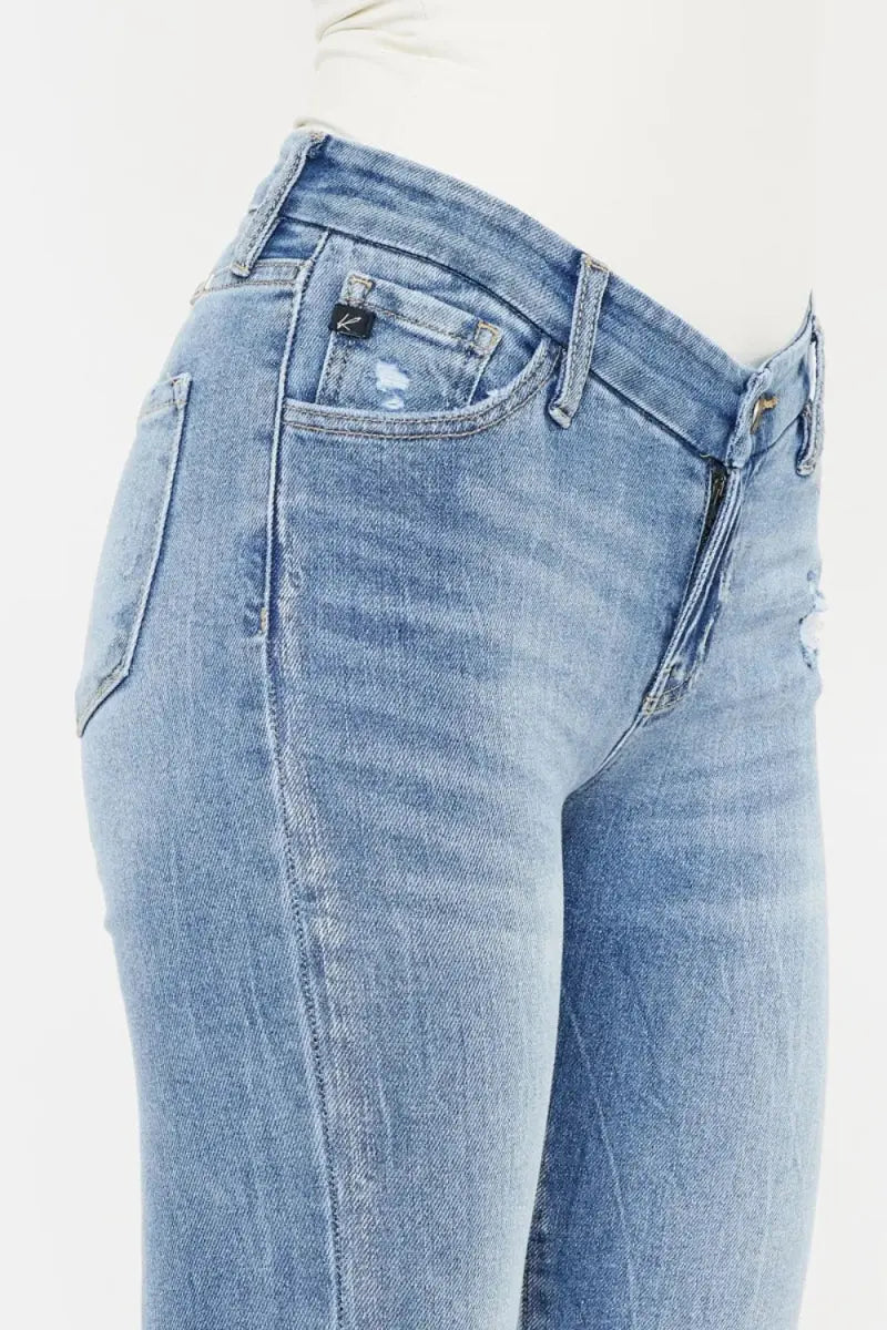 Women's Jeans - High Waist Skinny - Casual Denim