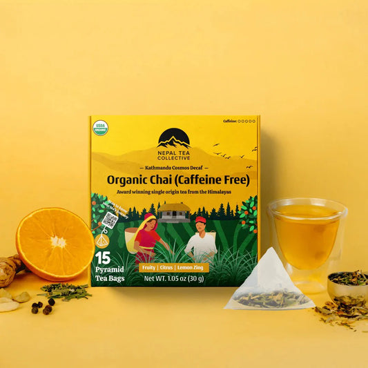 Kathmandu Cosmos (Té de Hierbas Único Chai)-15 Bolsitas de Té Piramidales
