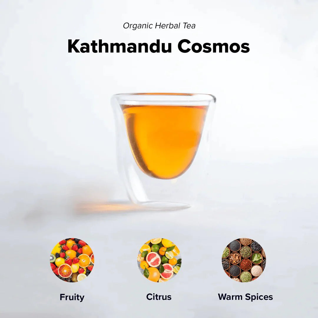 Kathmandu Cosmos (Té de Hierbas Único Chai)-15 Bolsitas de Té Piramidales