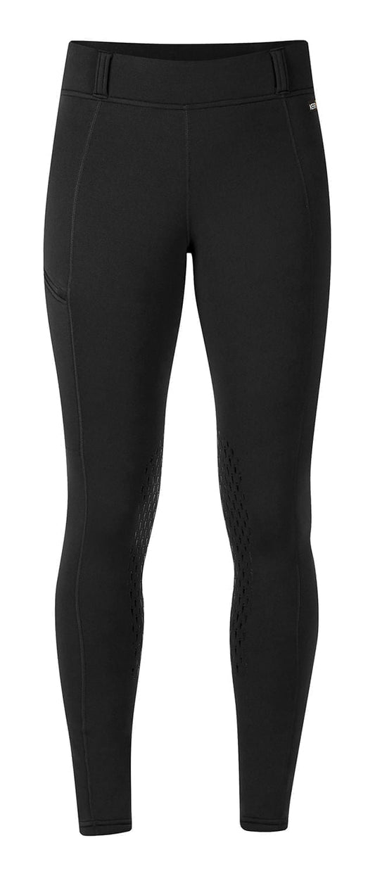Mallas de equitación con rodilleras elásticas Power para mujer Kerrits