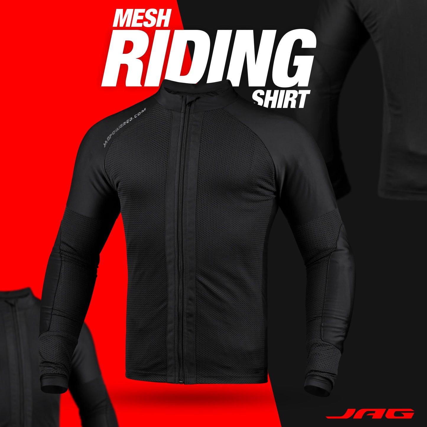 Camiseta de moto JAG | Protección con certificación CE