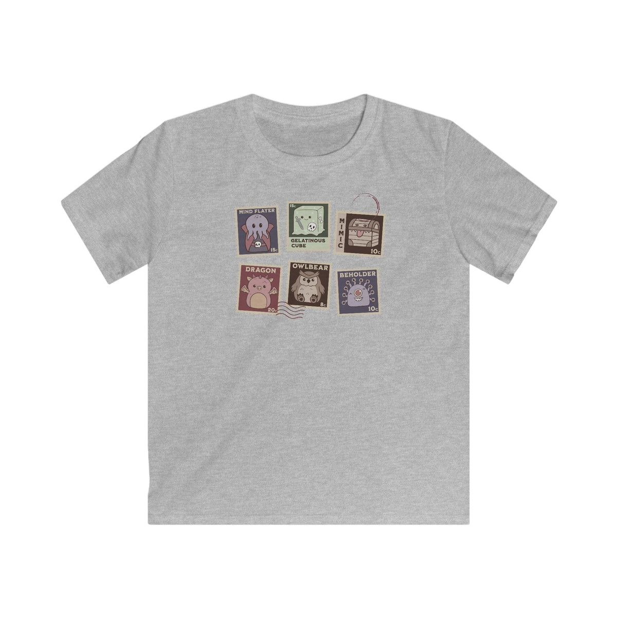 Kids D&D Monster Stamp T-Shirt