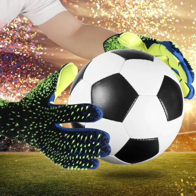 Kids Football Goalkeeper Latex  Gloves - # BOAA22510001