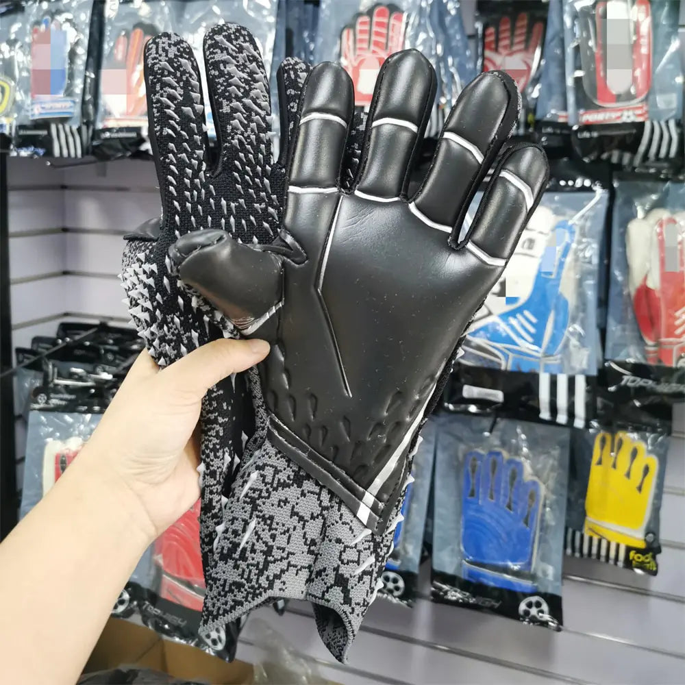 Kids Football Goalkeeper Latex  Gloves - # BOAA22510001