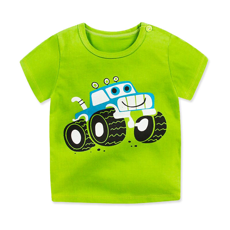 Kids' Graphic Printed T-Shirt - # BAAA1111010031 & GIAA21510014 & BOAA11510034