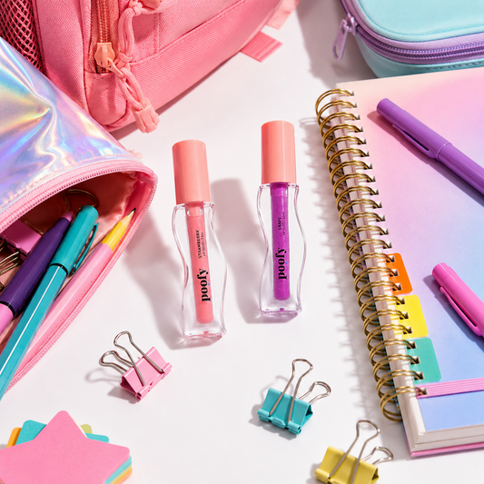 Dúo de brillo labial para niños