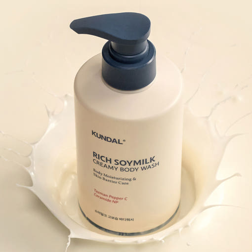 KUNDAL RICH SOYMILK CREAMY BODY WASH 500ml #Mellow Vanilla