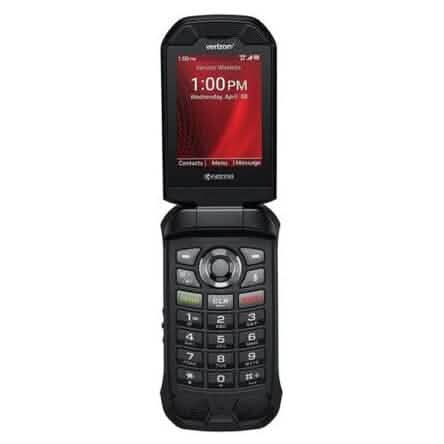 Kyocera DuraXV Extreme E4810 Rugged 4G LTE Flip Cell Phone Verizon (Refurbished)