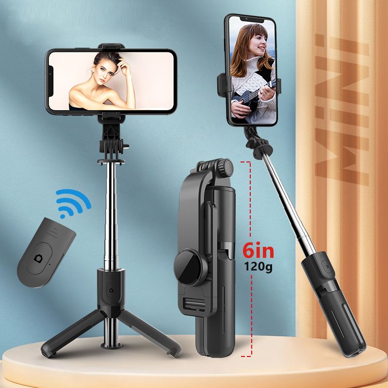 L11 Selfie Stick Foldable Tripod Phone Stand Holder Support Wireless Bluetooth Remote Control Shutter for iOS Android