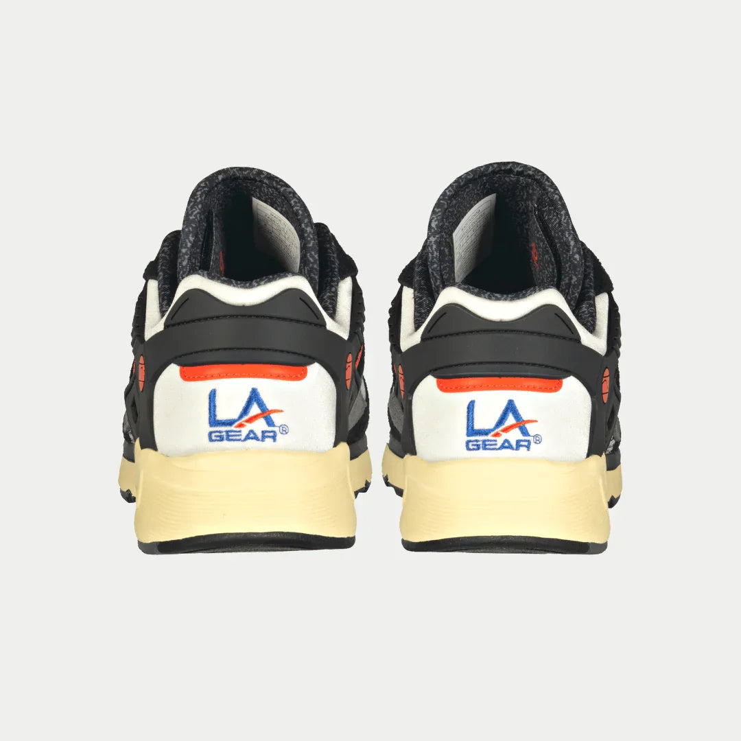 LA Gear Men's Catapult Light-Up Lowtop | Black x Orange
