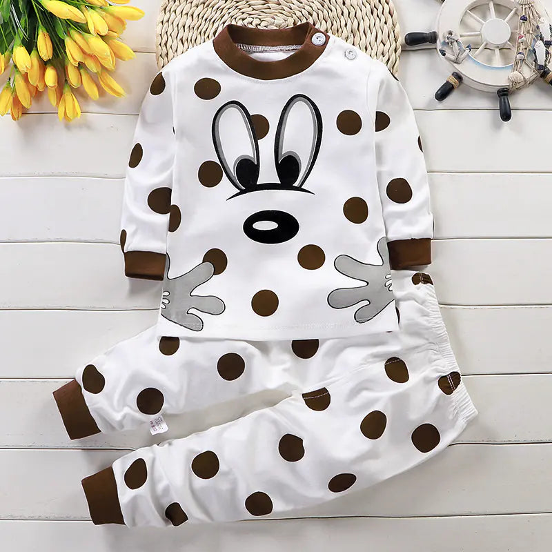 Boys' Cotton Autumn Winter Underwear Set (Wholesale)