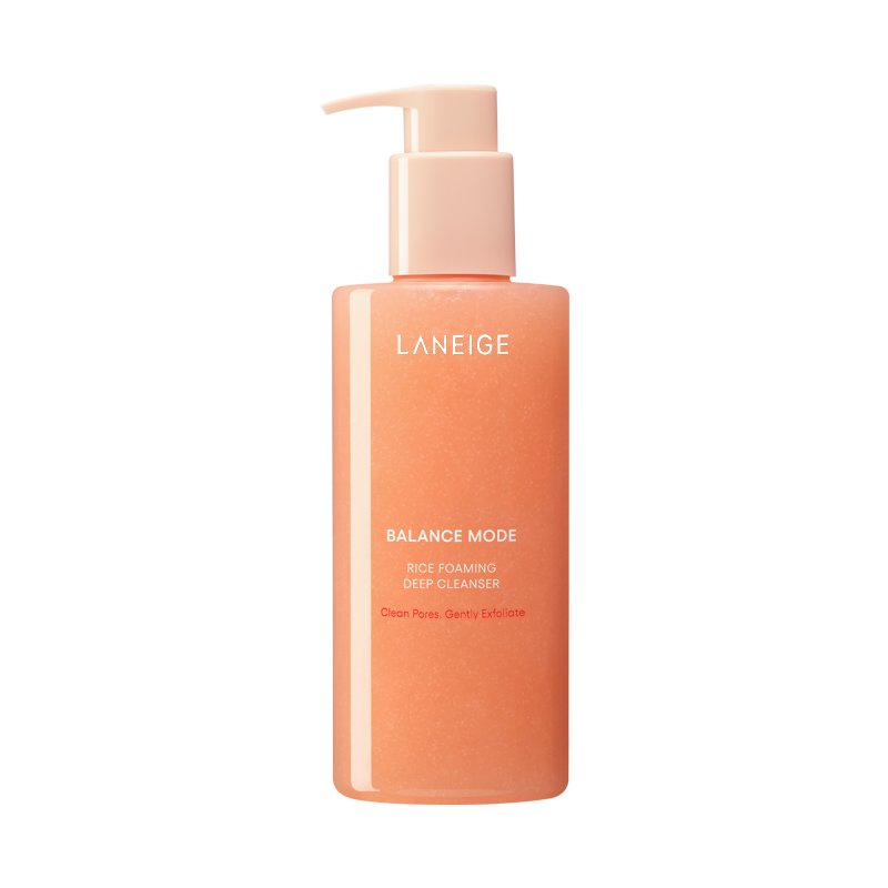 LANEIGE Balance Mode Rice Foaming Deep Cleanser 250ml