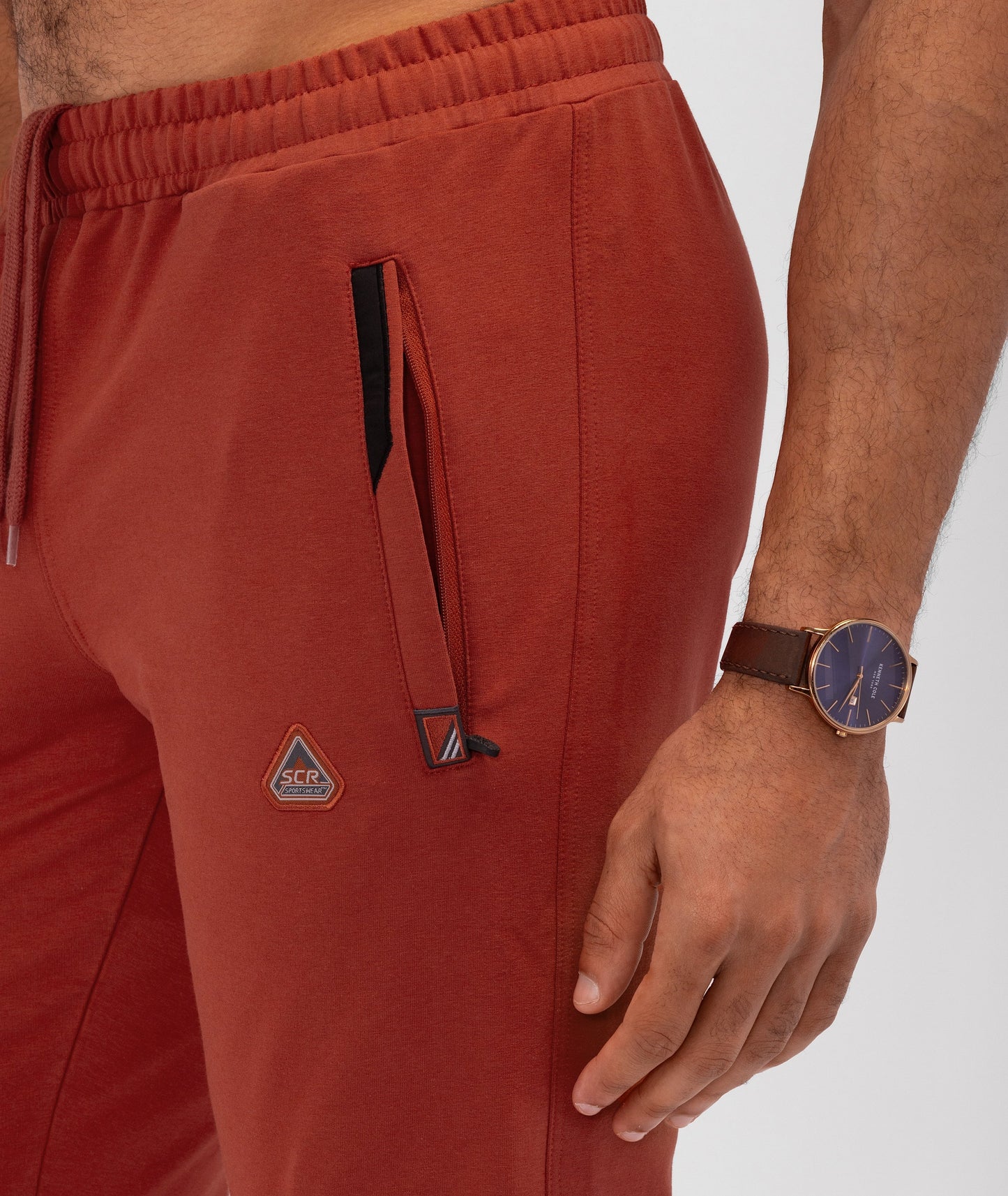 Pantalones de chándal deportivos de comodidad diaria - Ajuste cónico (talla alta)