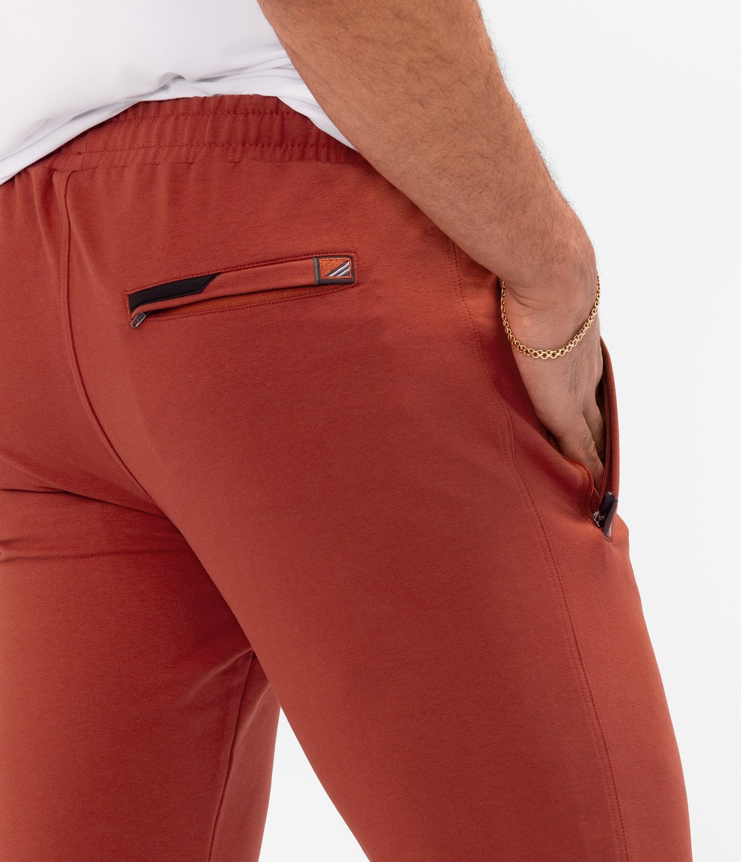 Pantalones de chándal deportivos de comodidad diaria - Ajuste cónico (talla alta)