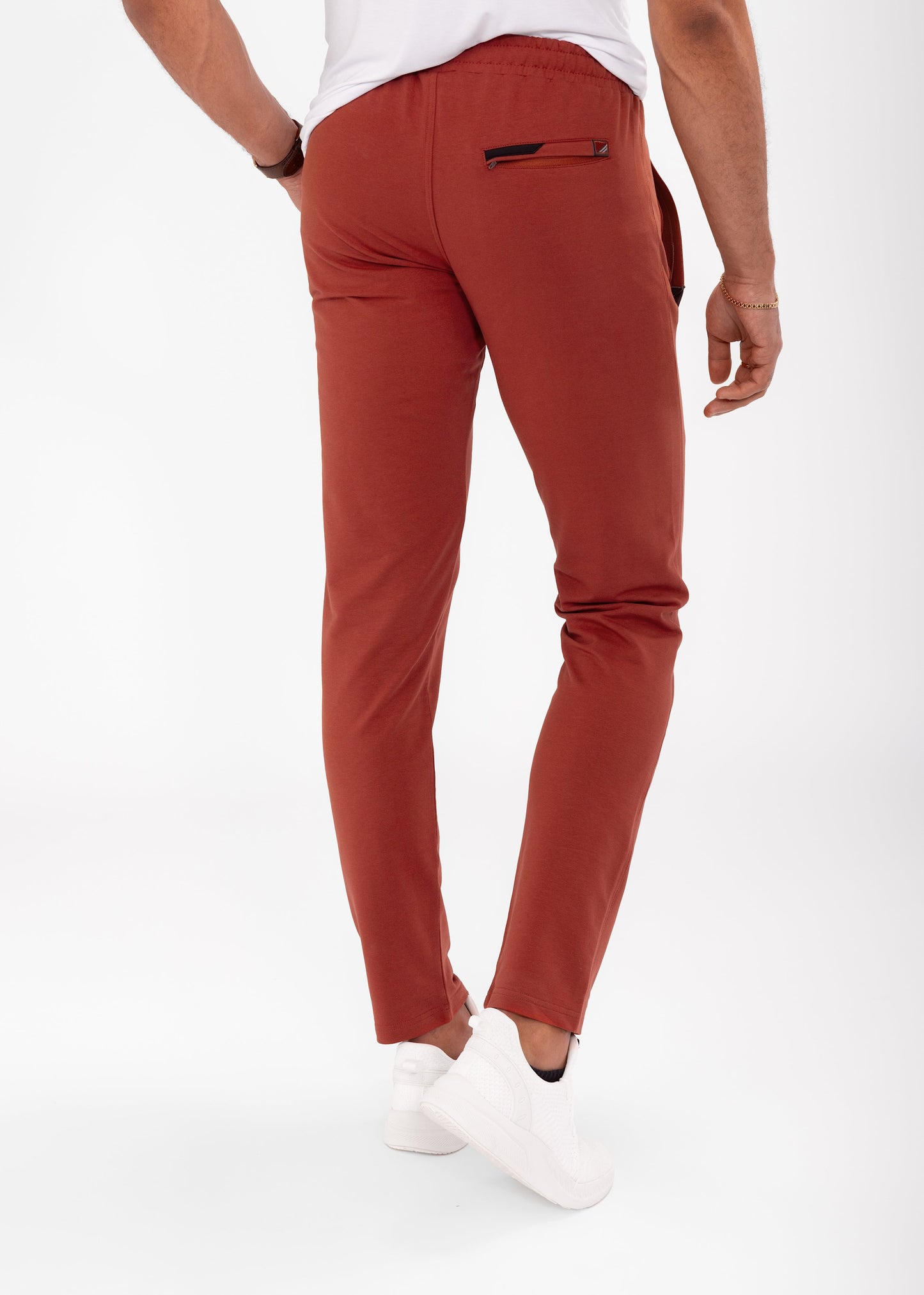 Pantalones de chándal deportivos de comodidad diaria - Ajuste cónico (talla alta)