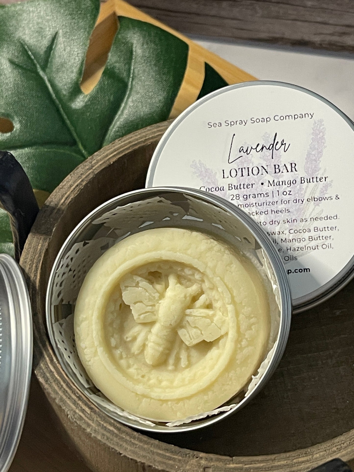 Barras de Loción Sólida + Lata