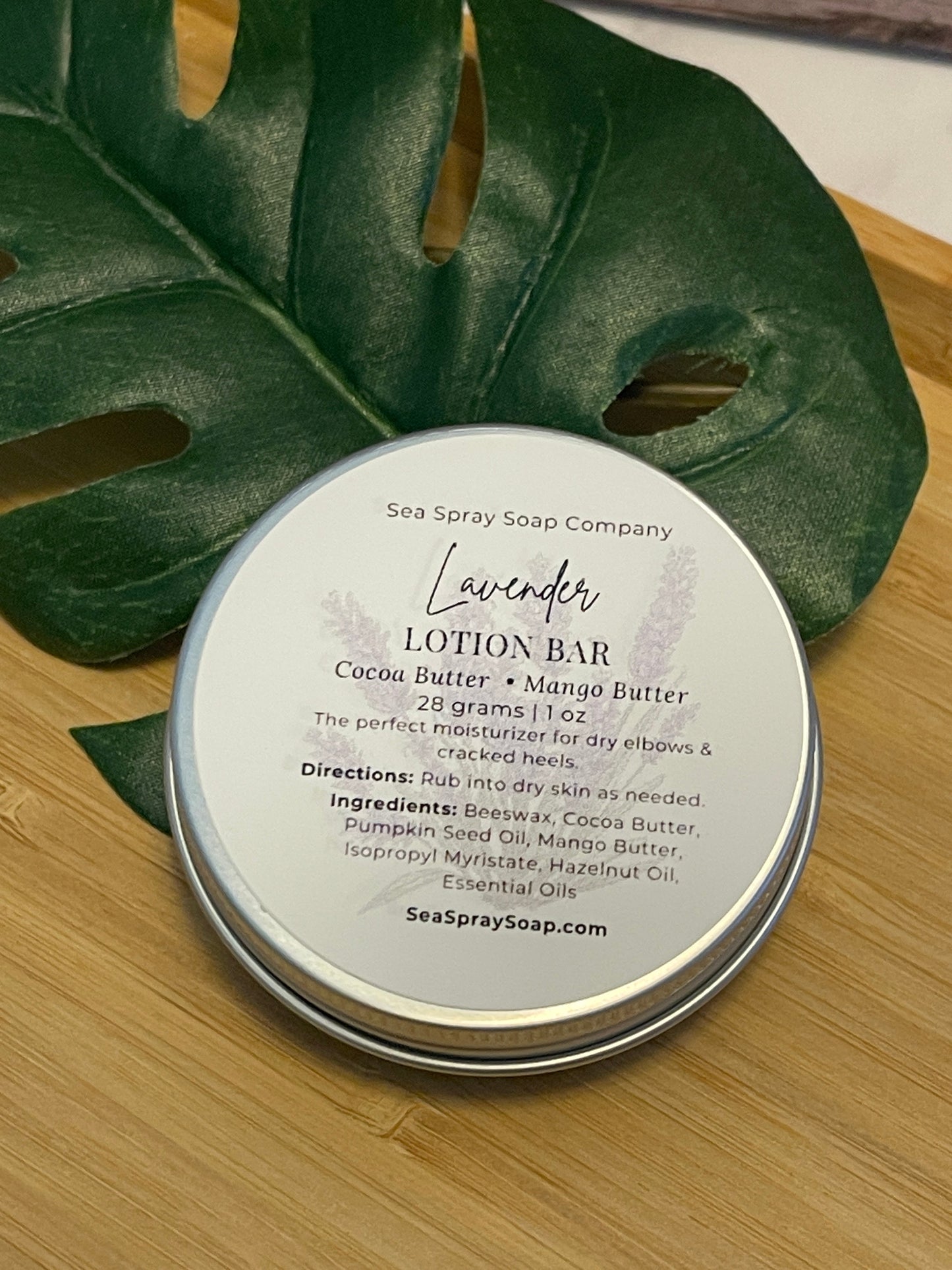 Barras de Loción Sólida + Lata