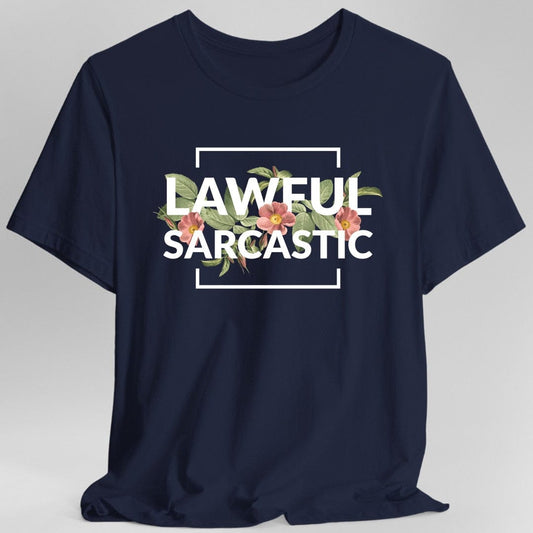 Camiseta de Alineamiento Sarcástico Legal