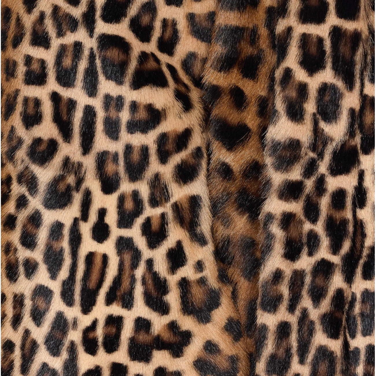 Saint Laurent Women Leopard Print Fur Jacket