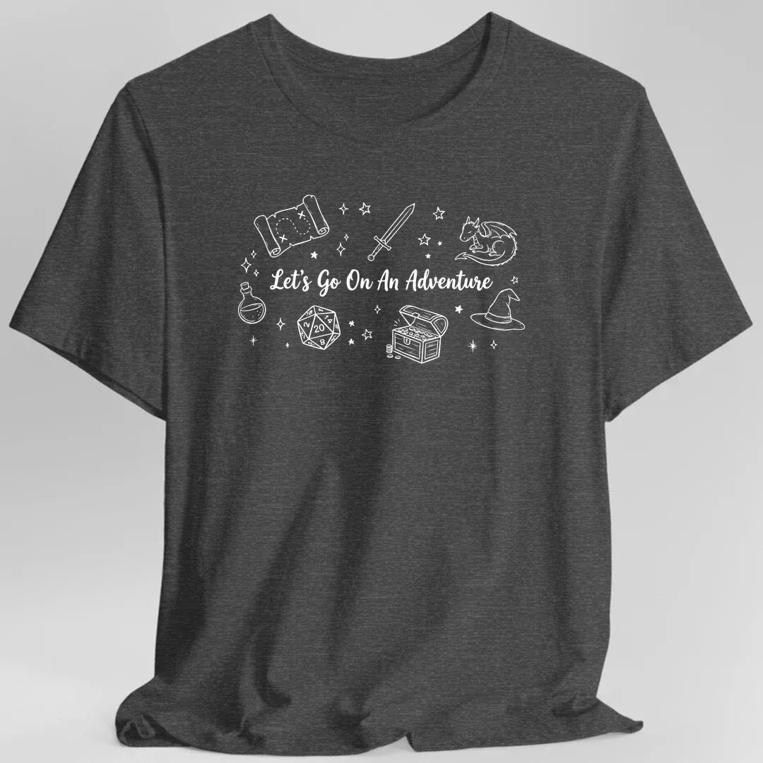 Let's Go On An Adventure D&D T-Shirt