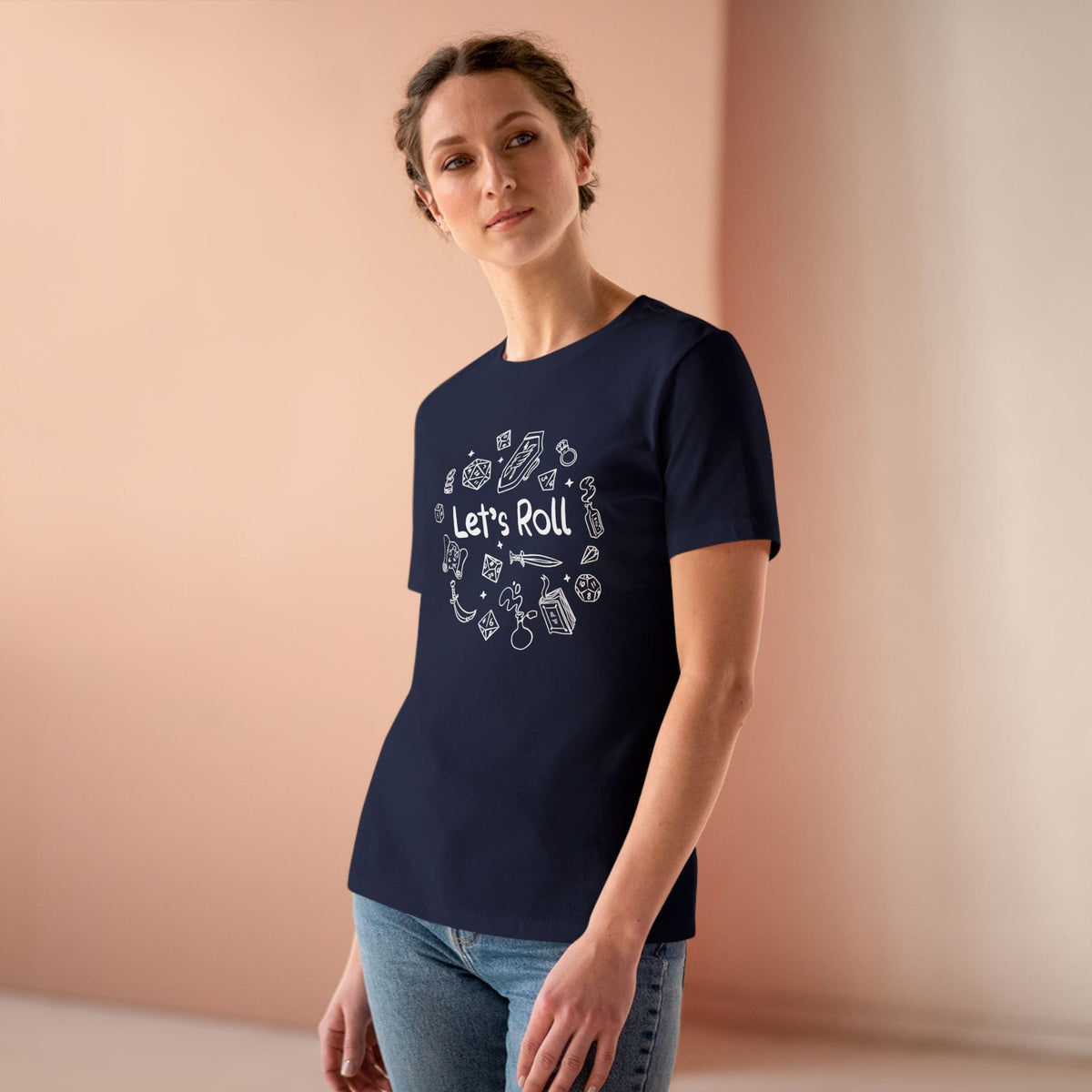 Let's Roll Doodle Women's Tee