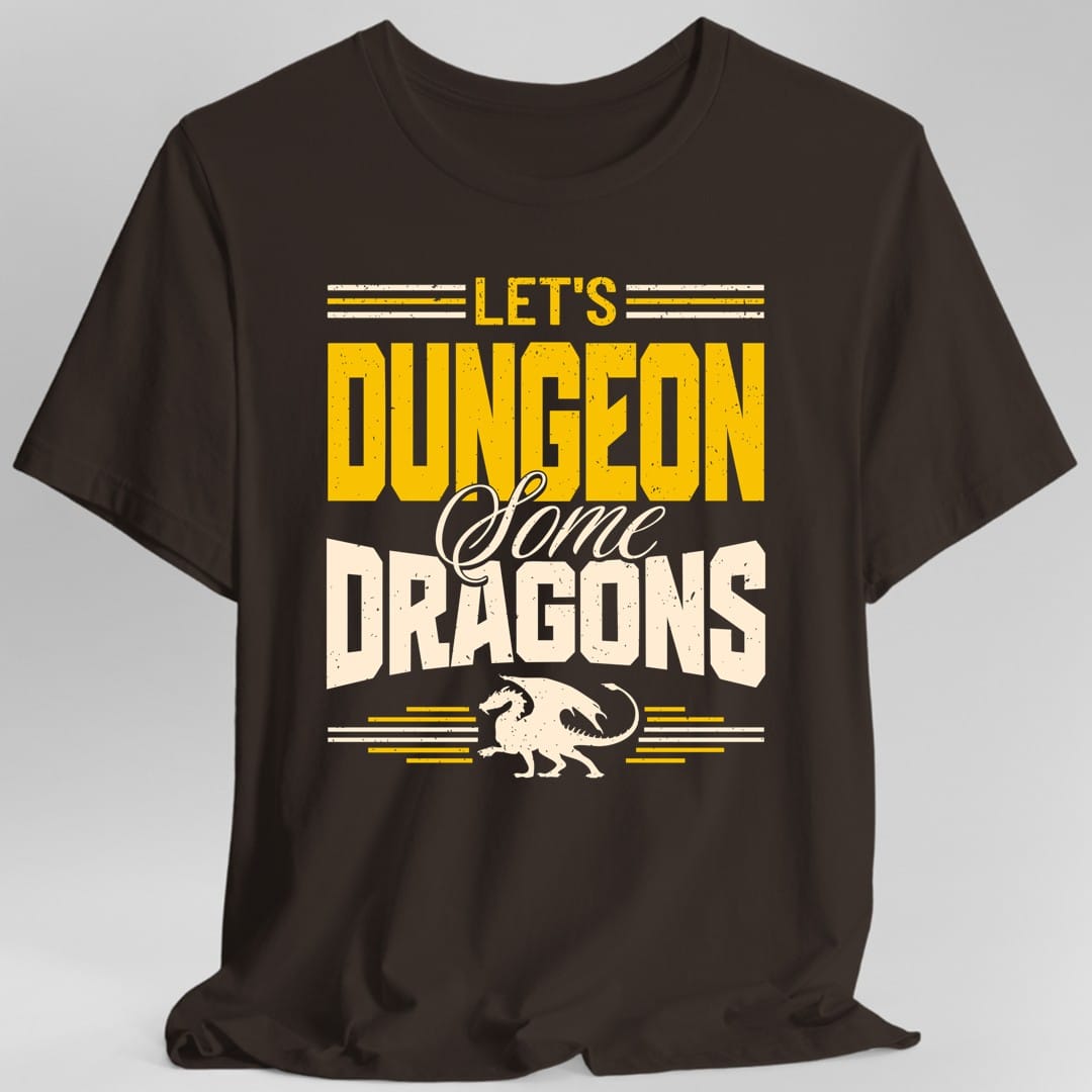Let's Dungeon Some Dragons D&D Shirt