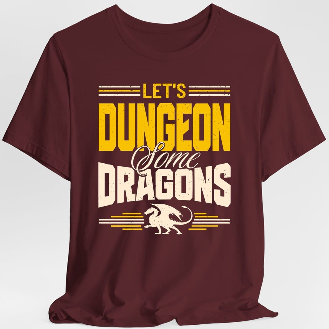 Let's Dungeon Some Dragons D&D Shirt