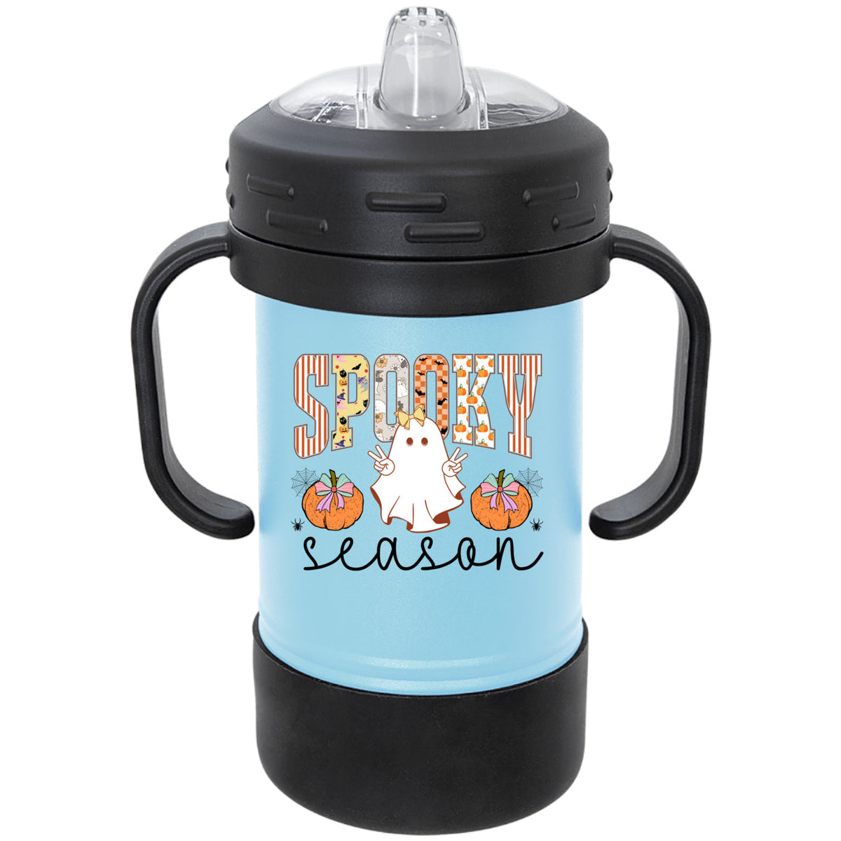 Spooky Season Halloween Ghost Polar Camel 10 oz Sippy Cup