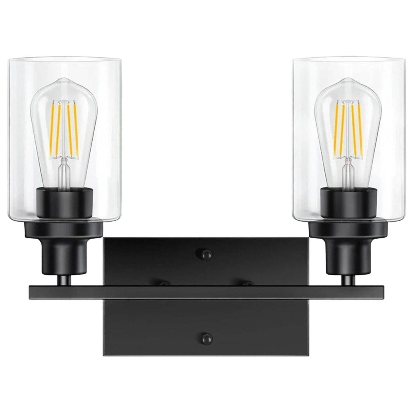 Light Wall Scone Lighting with Clear Glass
