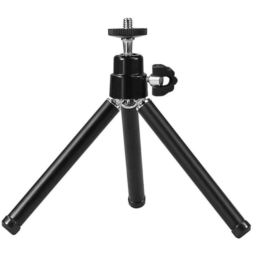 Lightweight Mini Tripod for Webcams and Cameras