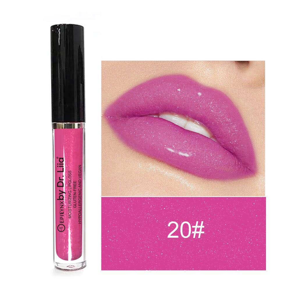 Brillo Labial Hidratante – Vegano, Sin Gluten y Humectante