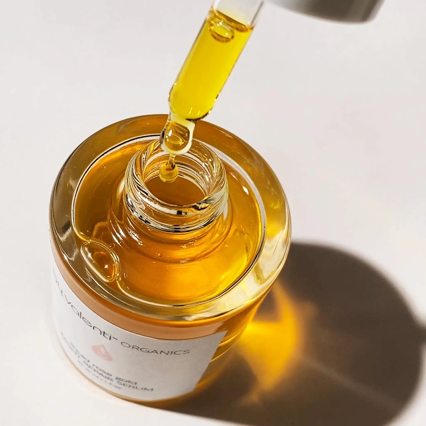 Oro rosa líquido con palmitato de retinilo + CoQ10 + ascorbato de tetrahexildecilo + escualano de oliva