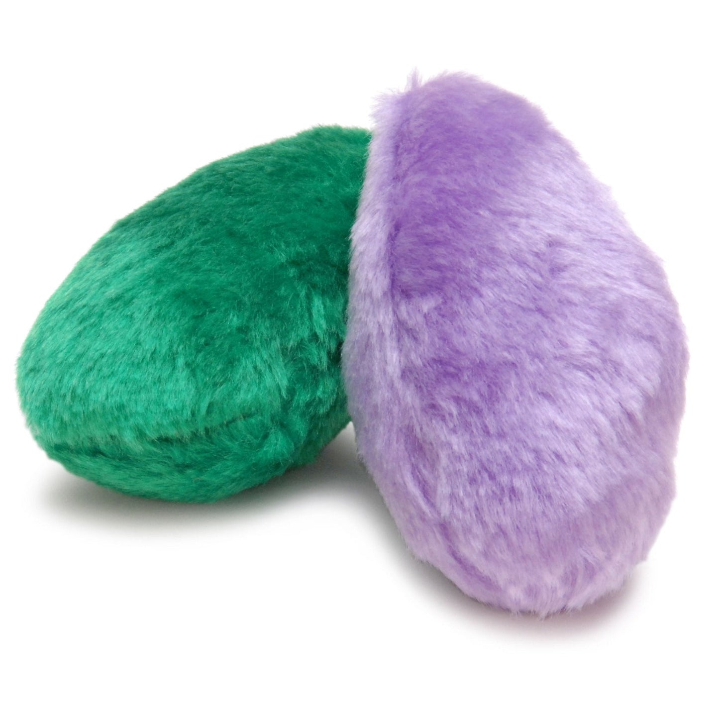 Juguete chirriante Jeffers Little Dotz de felpa de 4.5" para perros, paquete de 2