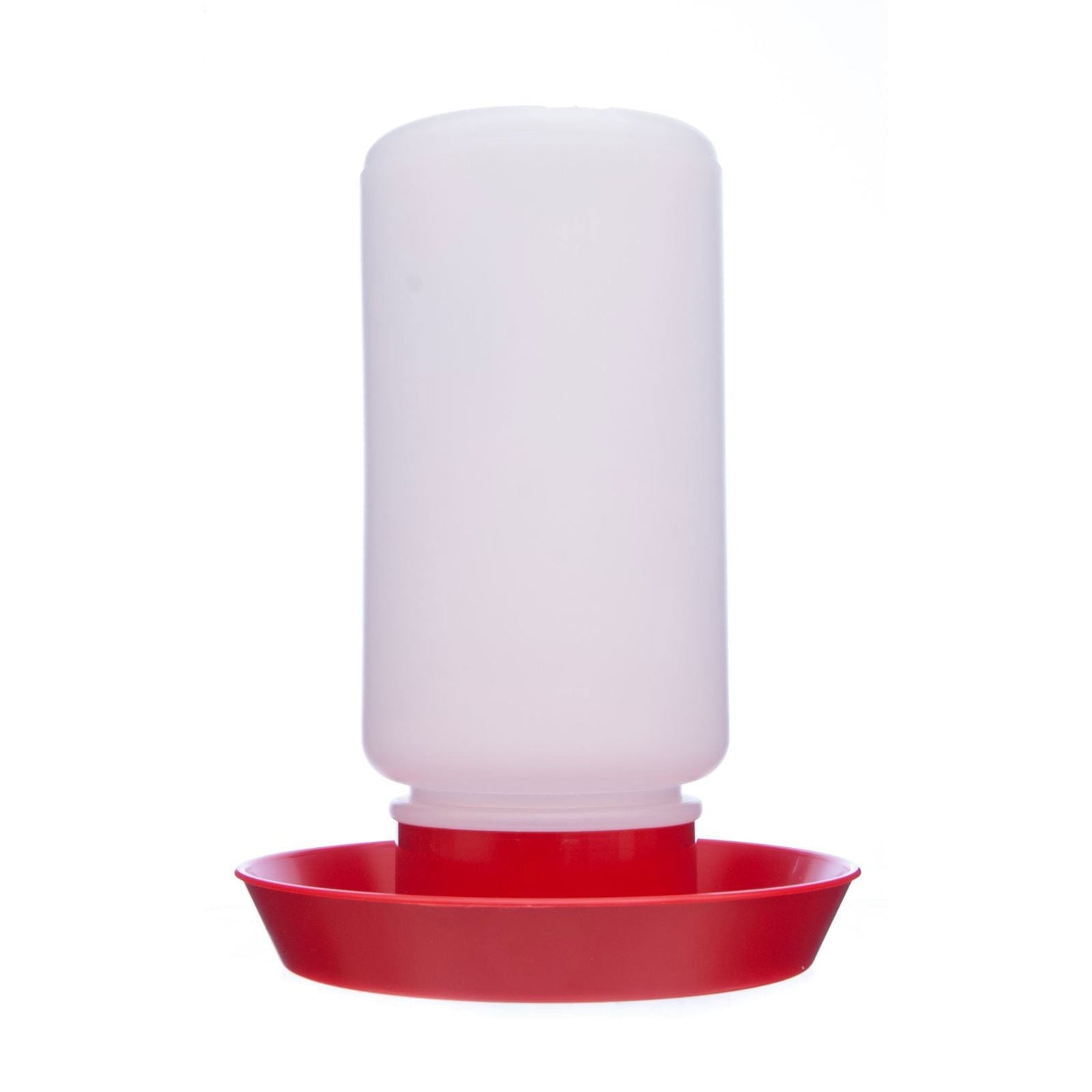 Little Giant Comedero y bebedero para pollos de 1 cuarto de galón – Tarro y base de plástico enroscables (se venden por separado)