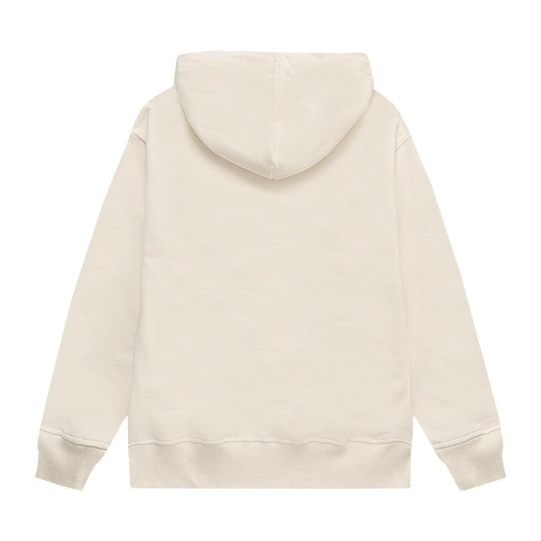 Loewe Relaxed fit hoodie in cotton Beige