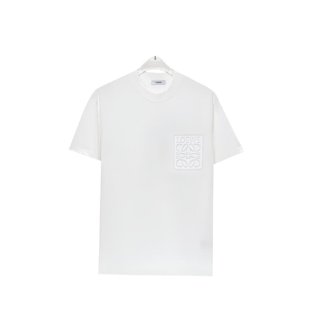 Loewe T-Shirt Without Collar 'White'