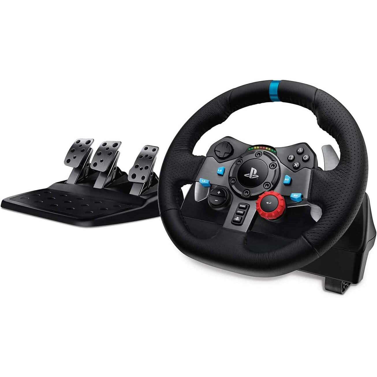 Logitech G29 Driving Force Racing Wheel and Floor Pedals (Refurbished)