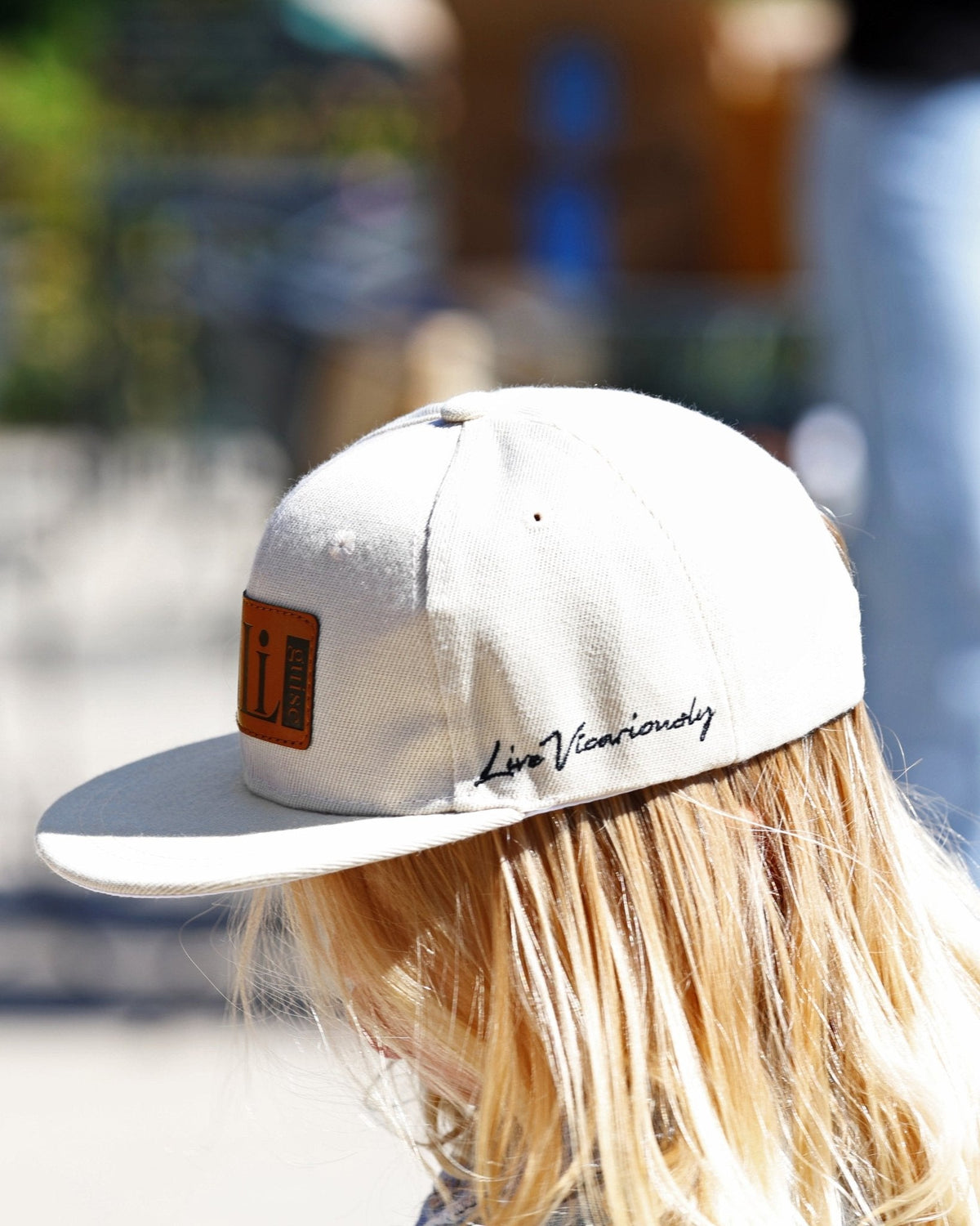 Lookout Flat Brim Hat - Tan