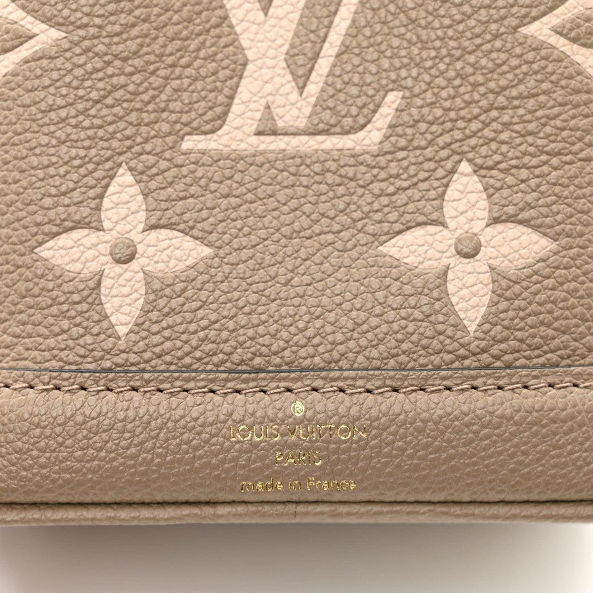 Louis Vuitton  Empreinte Monogram Giant Nano Noe Tourterelle Creme