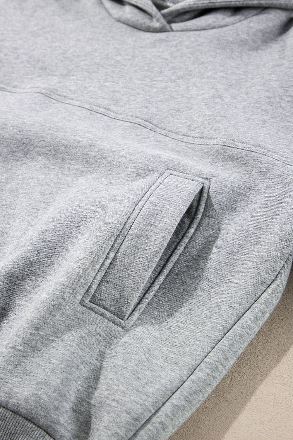 Pants Love Salve Gray Hoodie & Joggers Women's Loungewear Set Casual Winter Activewear