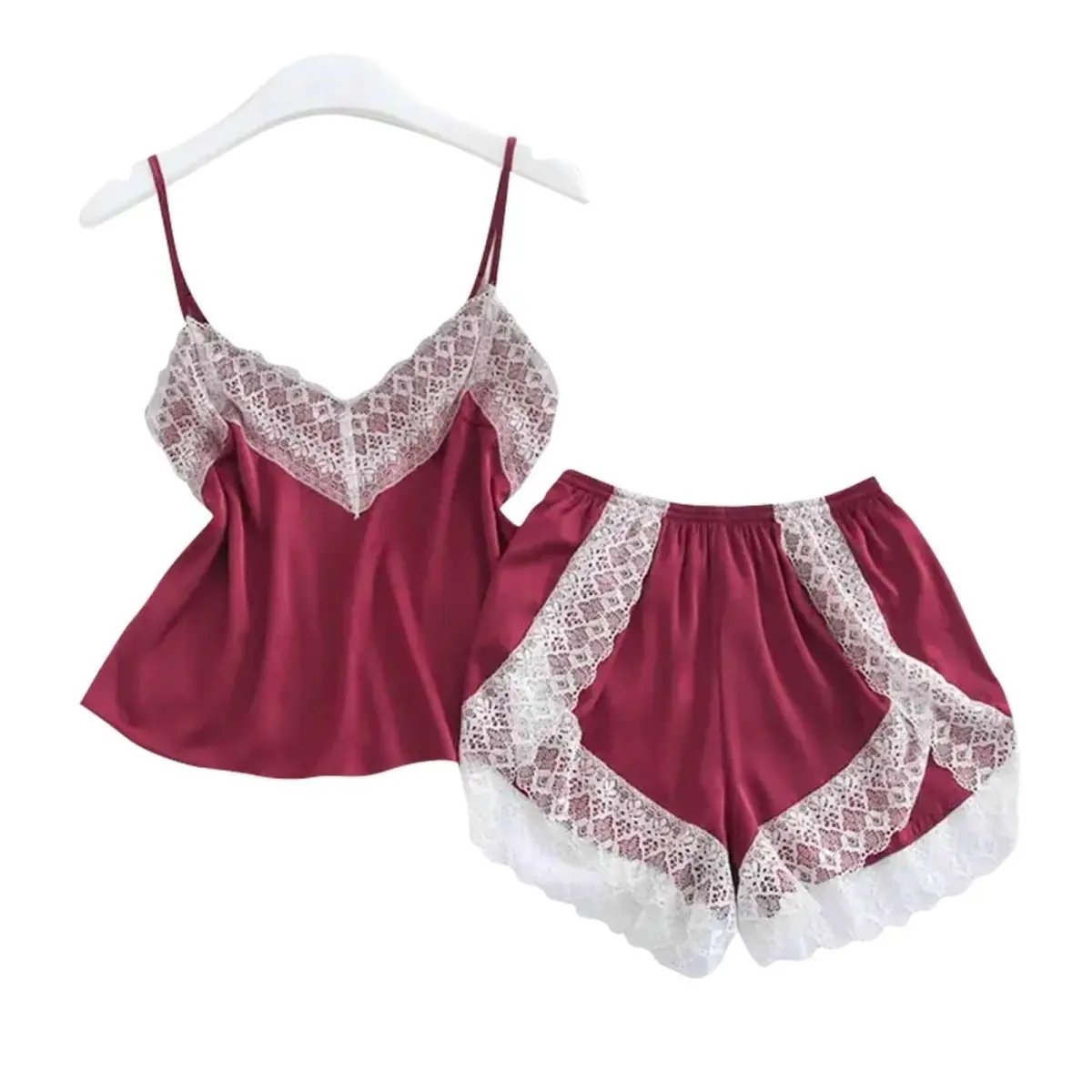Women's Babydoll Lingerie Women's Silk Babydoll Cami - Sleeveless Lingerie Nightwear